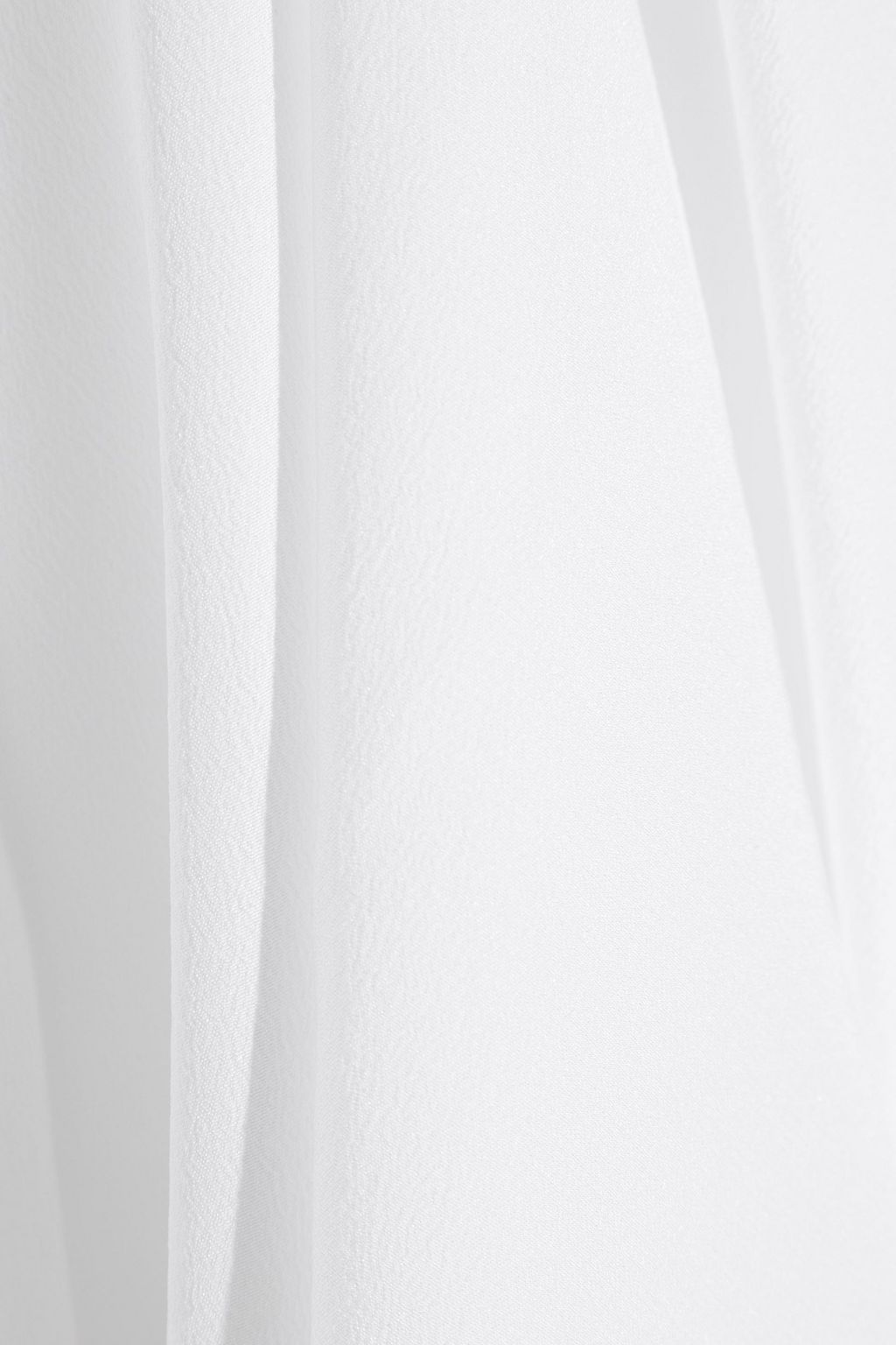 STELLA MCCARTNEY Latrobe belted bow-detailed silk crepe de chine top