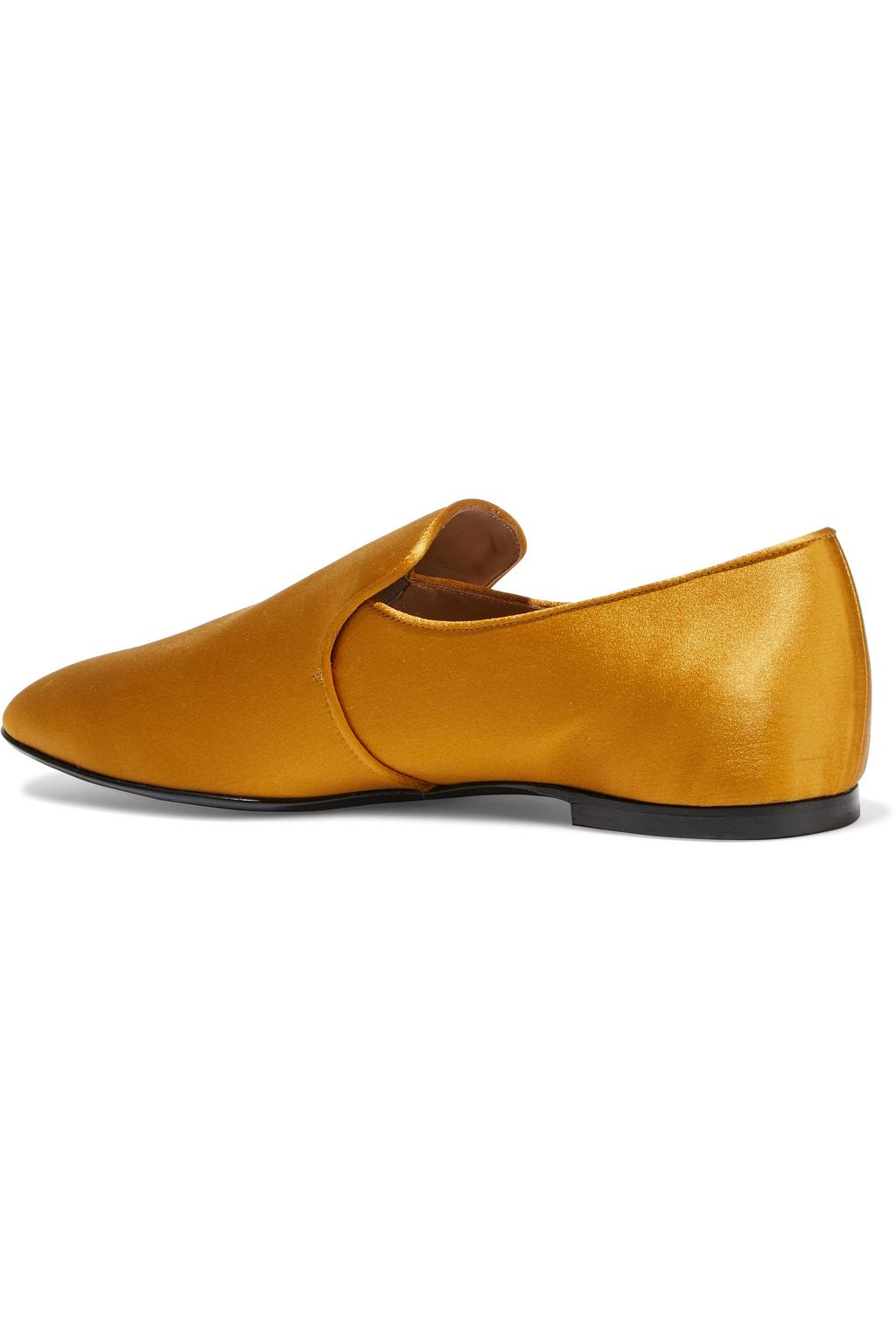 THE ROW Alys satin loafers