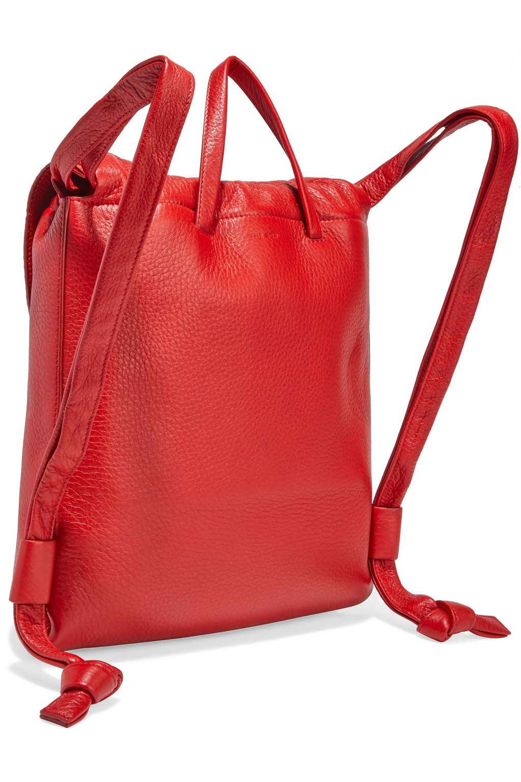 THE ROW Knapsack pebbled-leather backpack