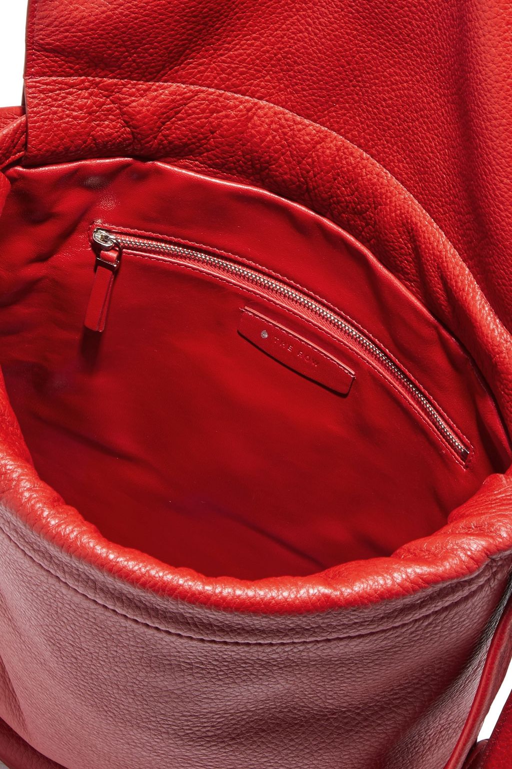 THE ROW Knapsack pebbled-leather backpack