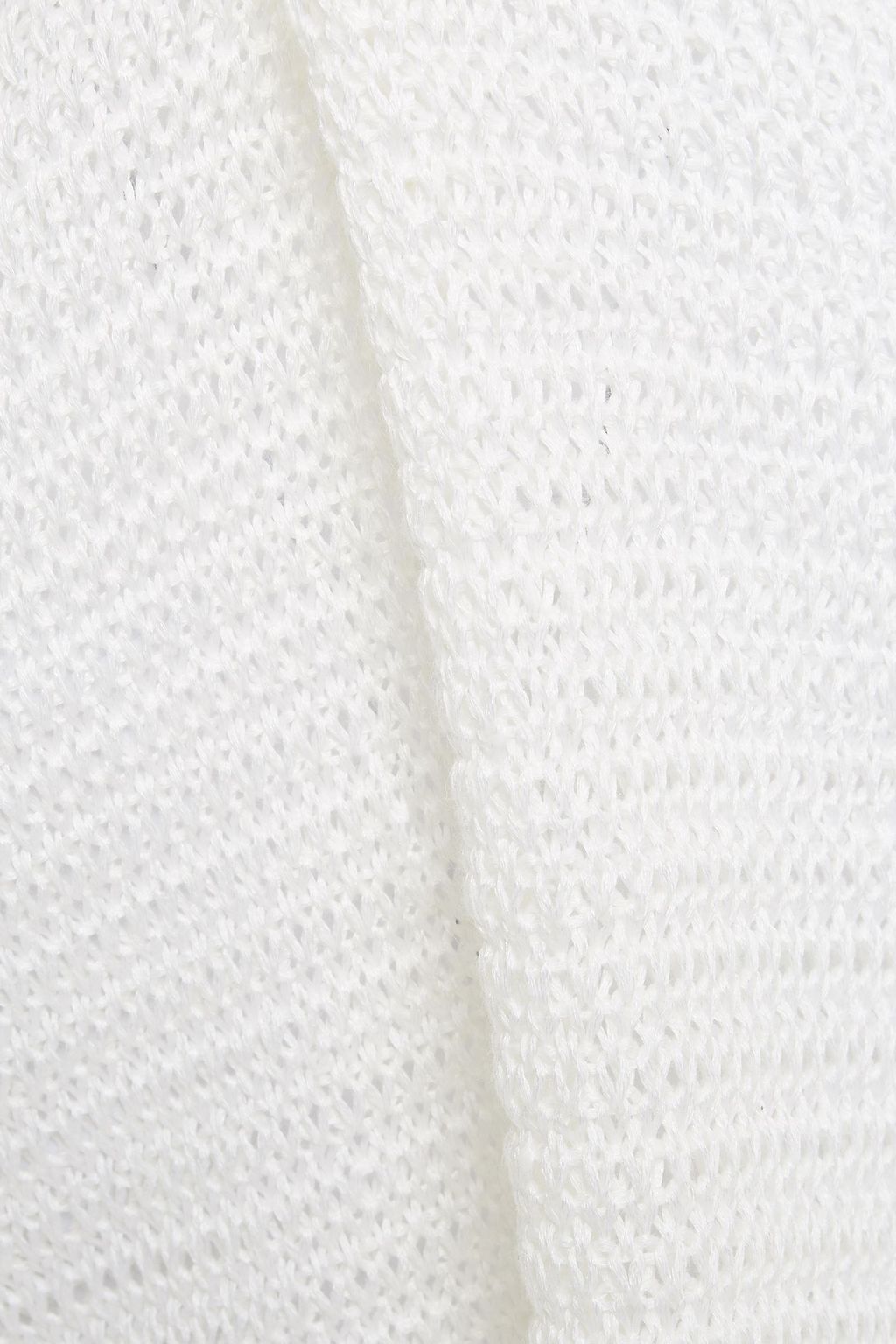 LORO PIANA Tobago crochet-knit linen and silk-blend tunic