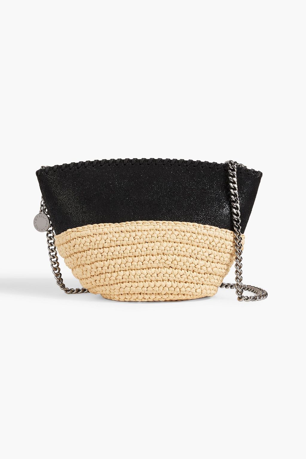 STELLA MCCARTNEY Falabella mini faux brushed-leather and faux