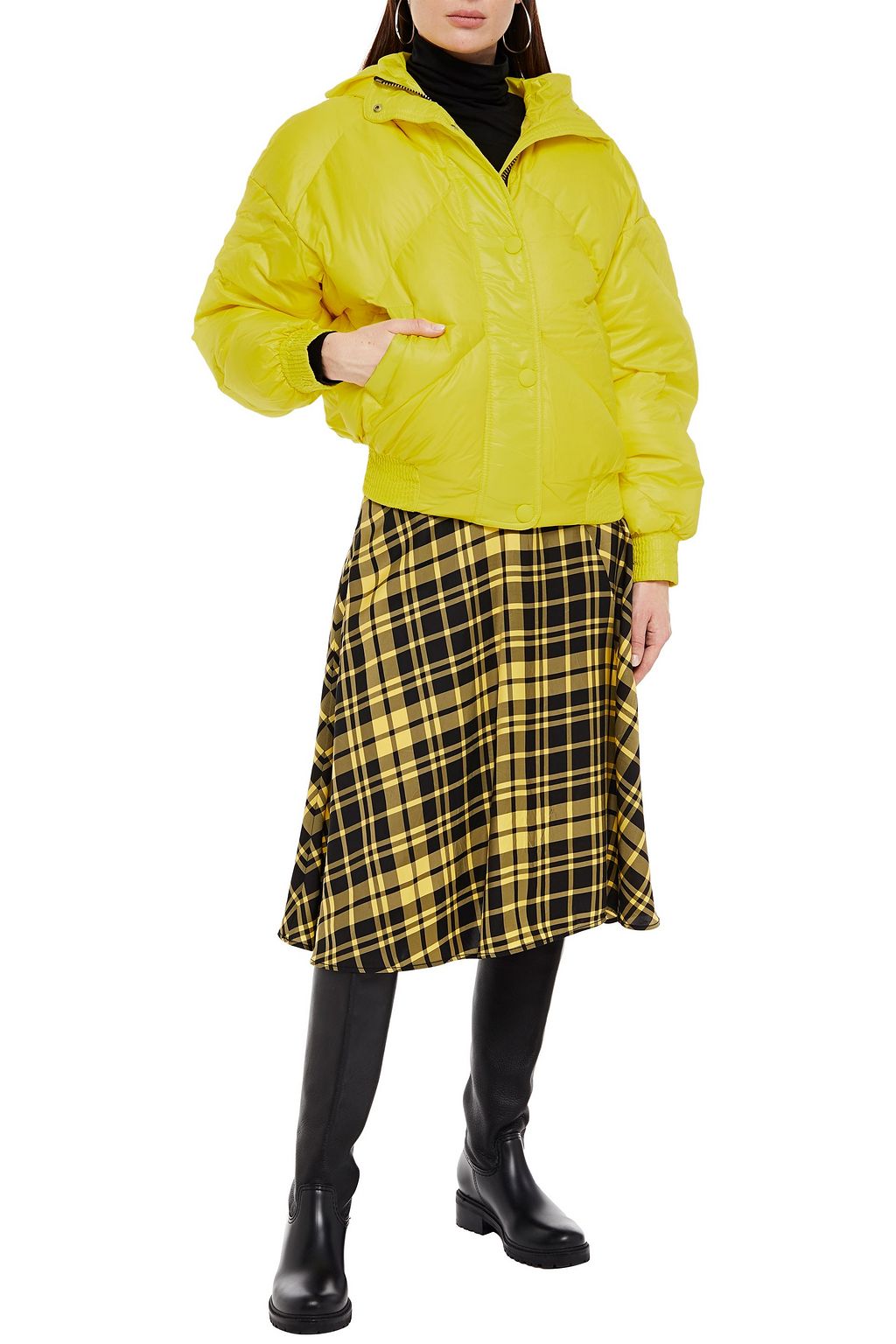 IENKI IENKI Dunlop Daunenjacke aus gestepptem Shell mit Kapuze