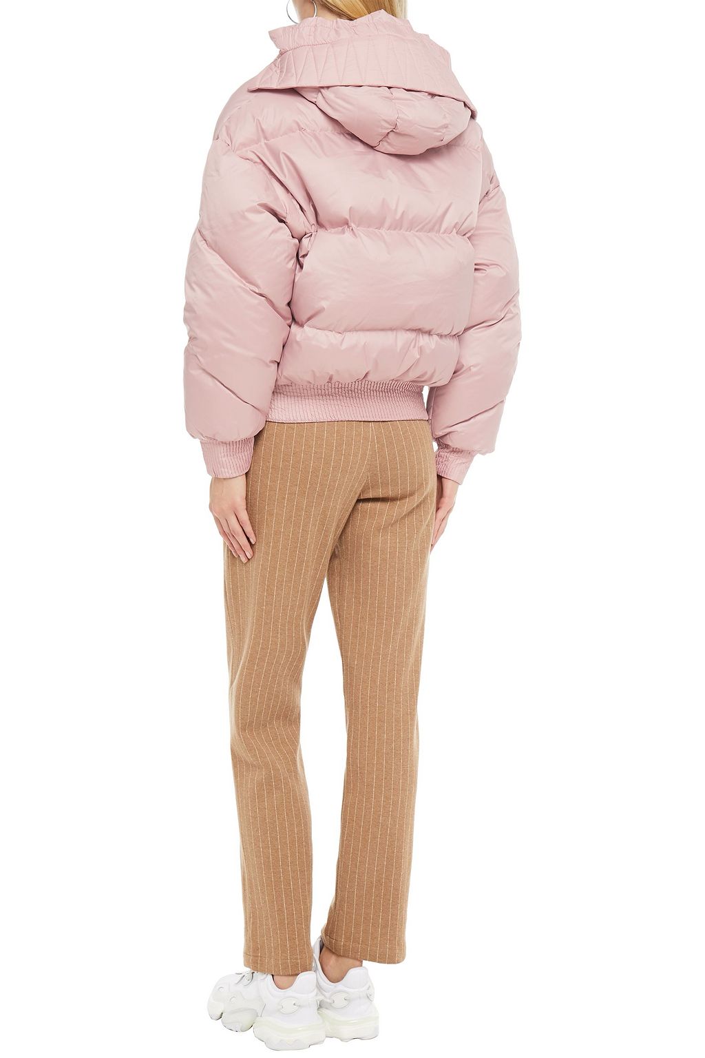 IENKI IENKI Dunlop quilted shell hooded down jacket