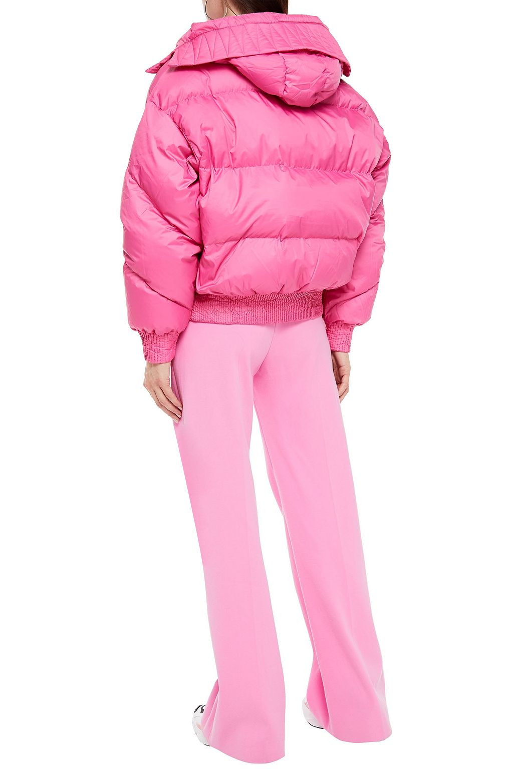 IENKI IENKI Dunlop quilted shell hooded down jacket