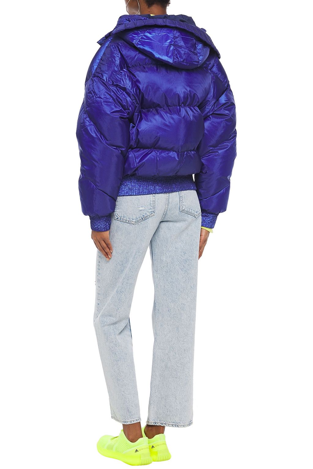 IENKI IENKI Dunlop quilted shell hooded down jacket