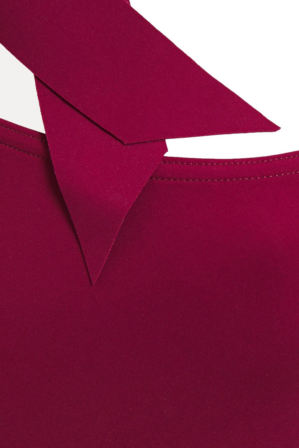 Plum One-shoulder bow-detailed swimsuit | ZIMMERMANN | THE OUTNET