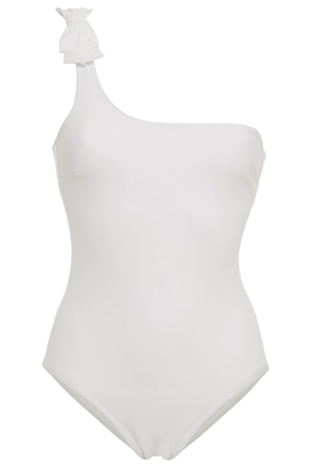 white embellished swimsuit