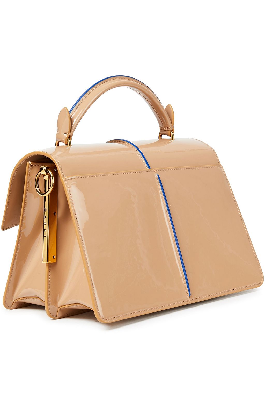 MARNI Patent-leather shoulder bag