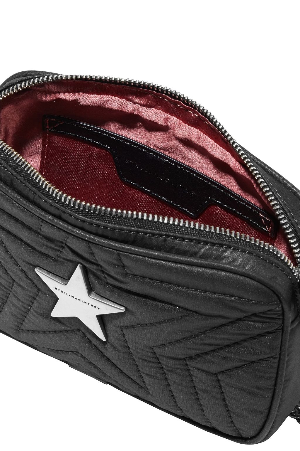 STELLA MCCARTNEY Stella Star mini quilted shell shoulder bag