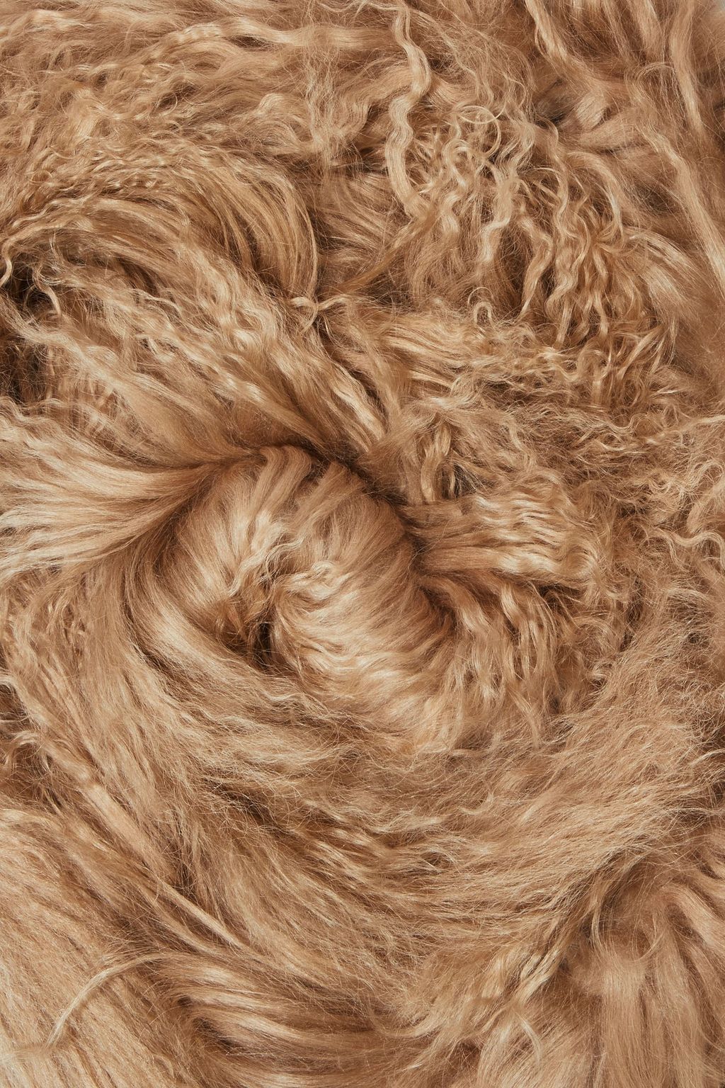 KARL DONOGHUE Shearling scarf
