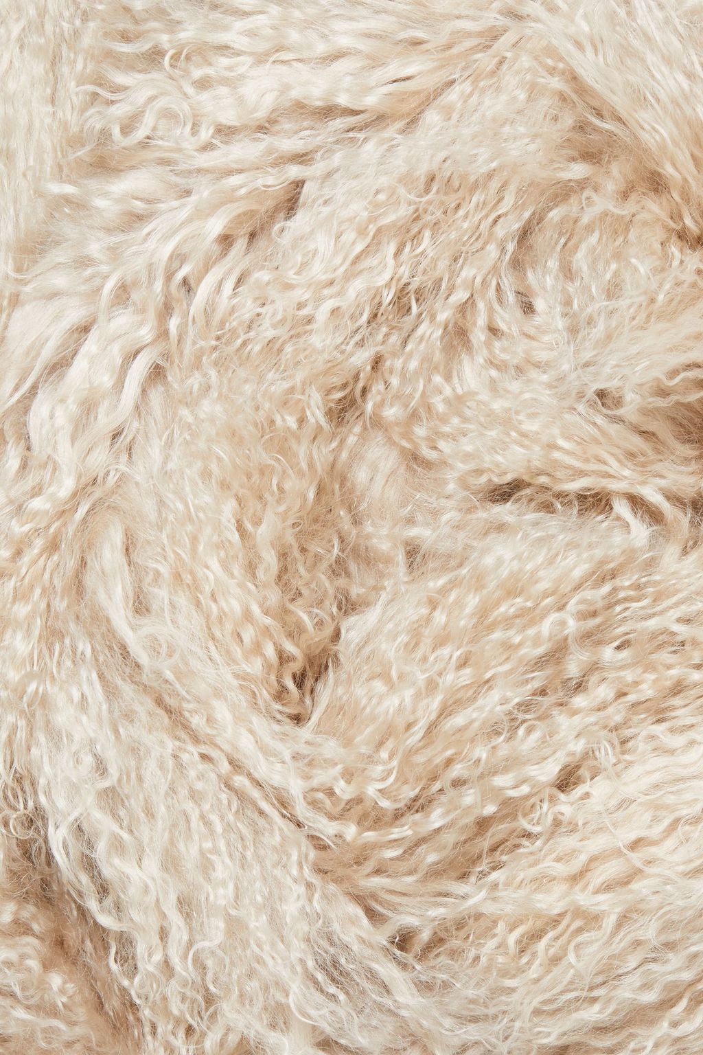 KARL DONOGHUE Shearling scarf