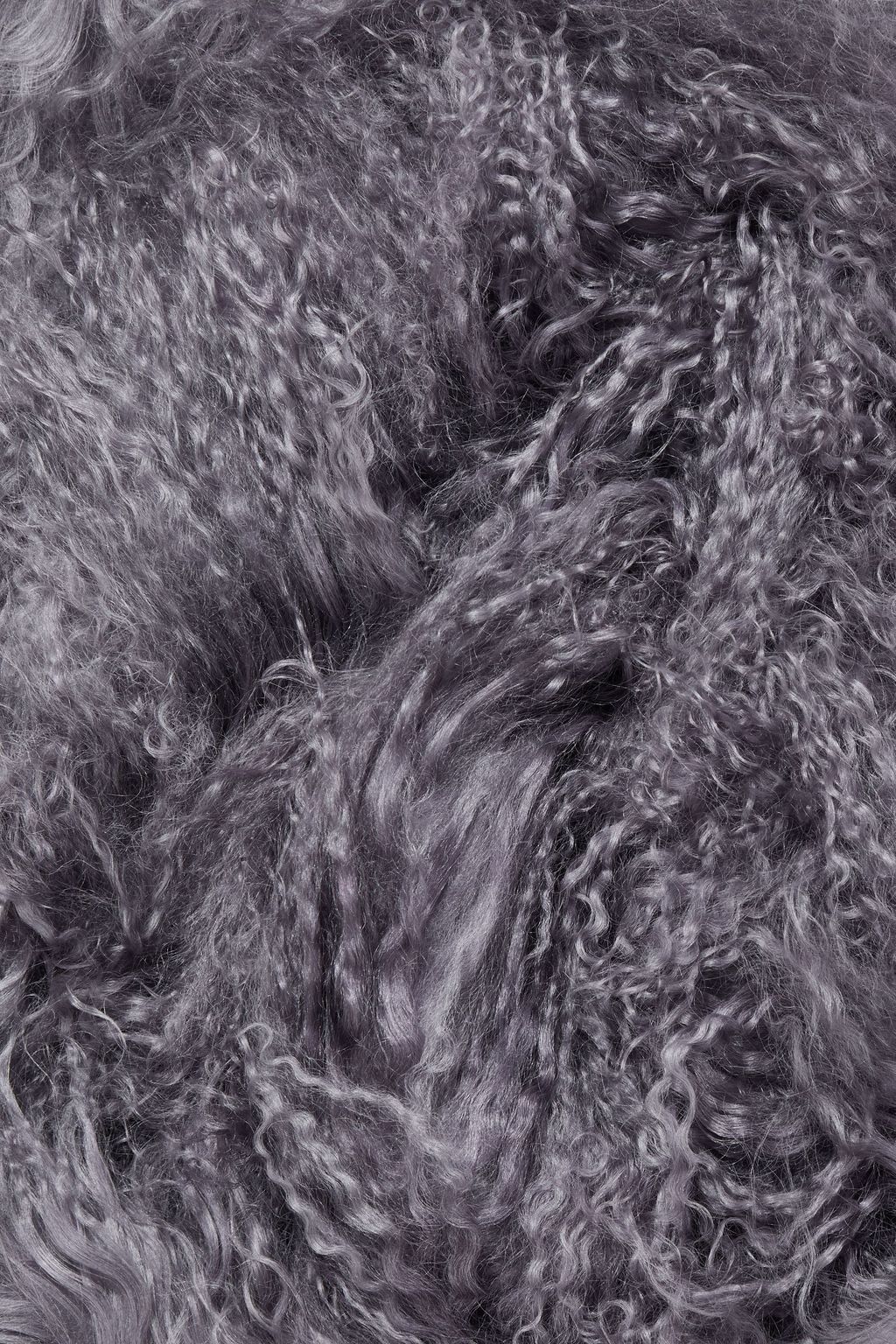 KARL DONOGHUE Shearling scarf