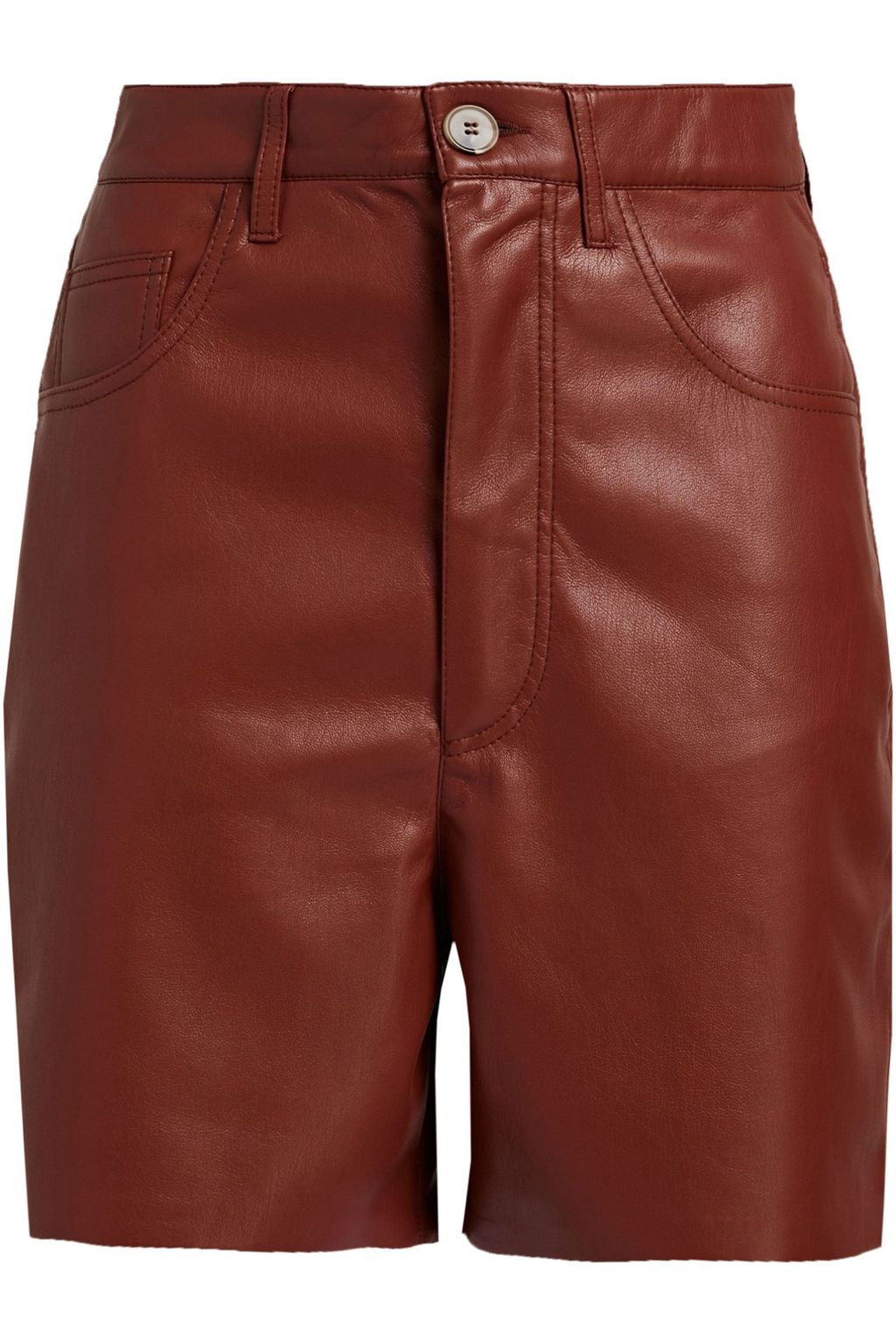 Brick Vegan leather shorts | Sale up to 