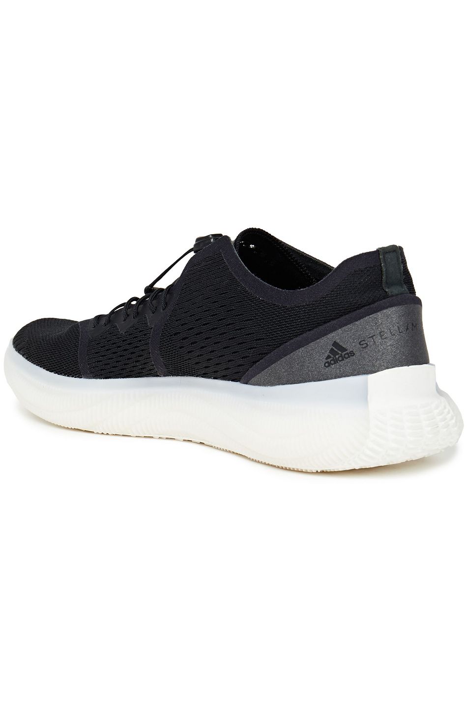 Black Perforated mesh sneakers | Sale up to 70% off | THE OUTNET | ADIDAS BY STELLA MCCARTNEY 
