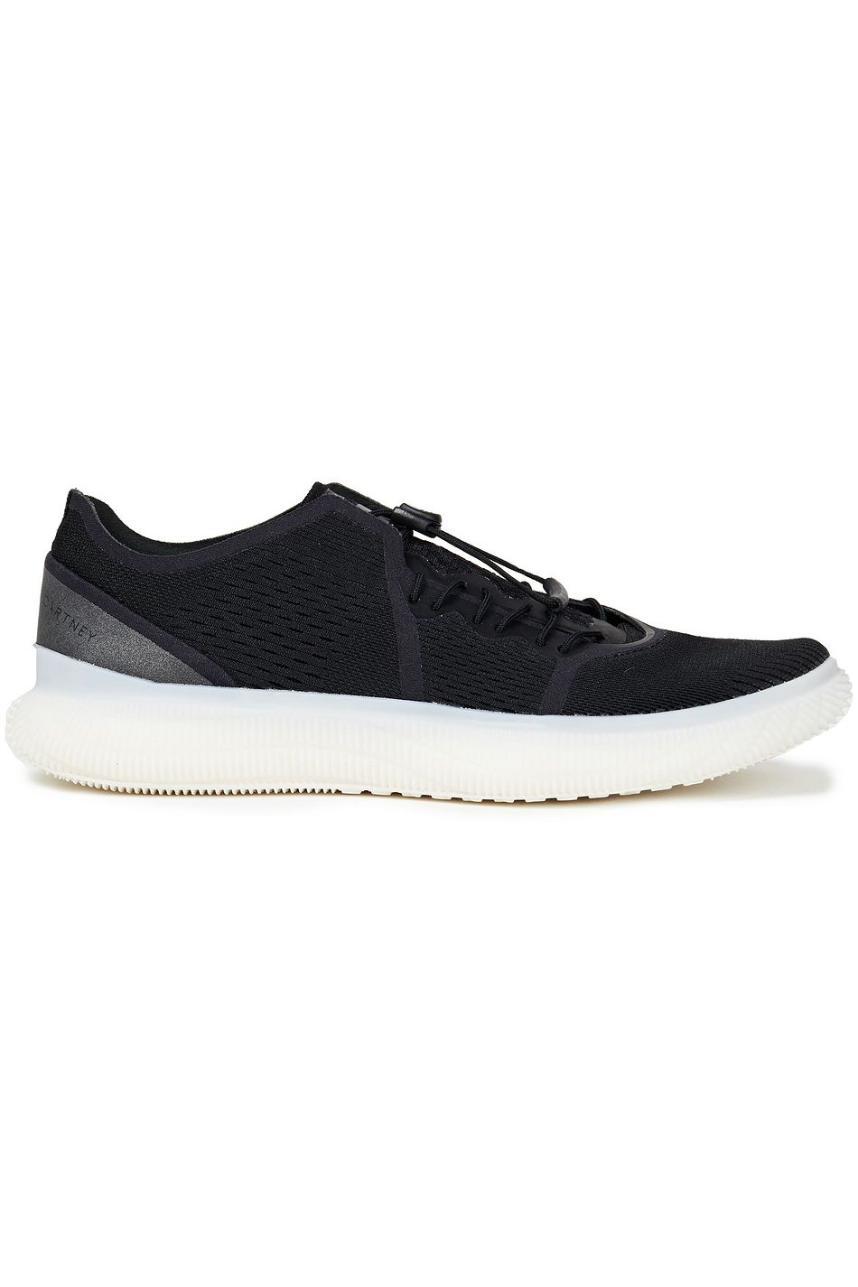 Black Perforated mesh sneakers | Sale up to 70% off | THE OUTNET | ADIDAS BY STELLA MCCARTNEY 