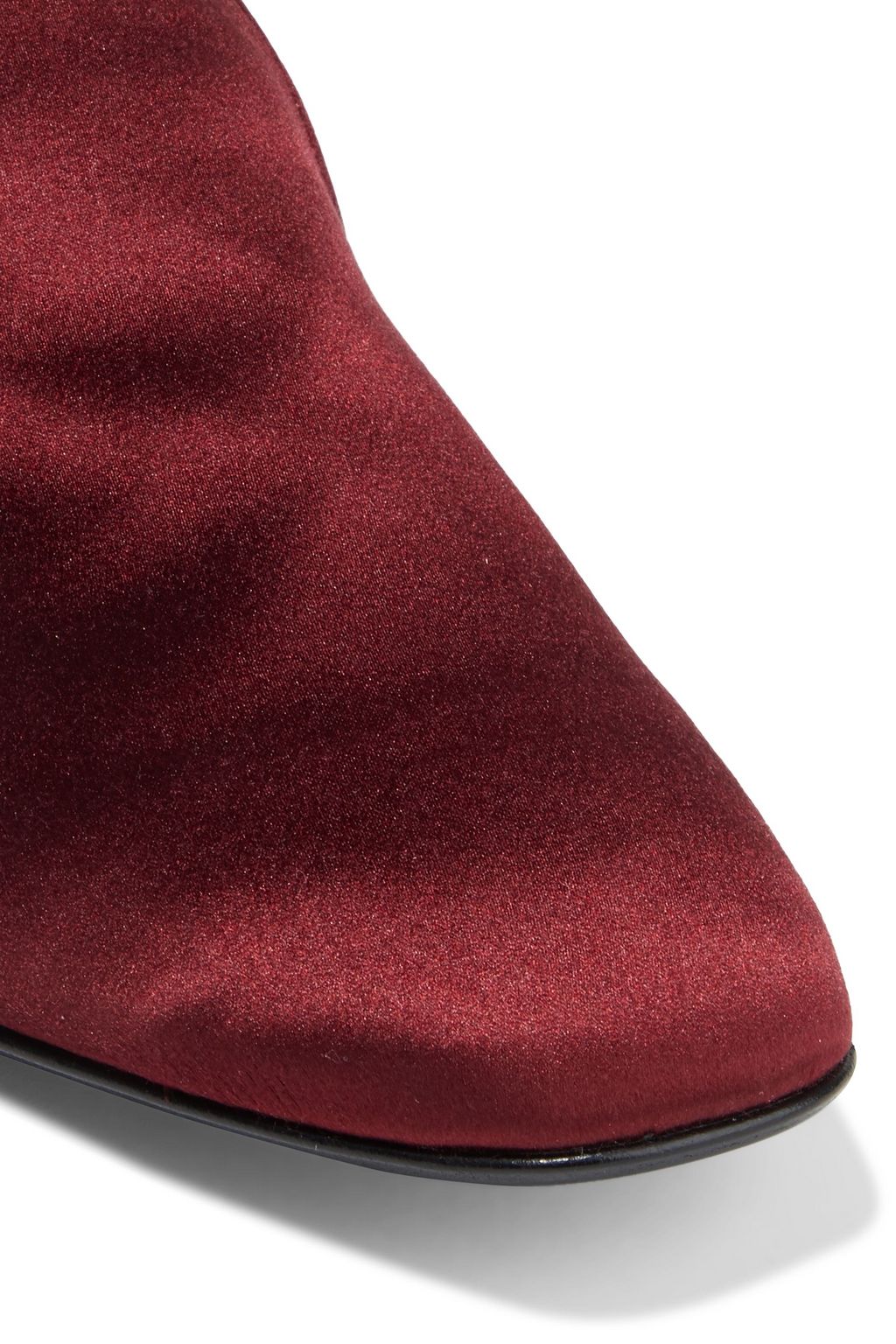 THE ROW Alys satin loafers