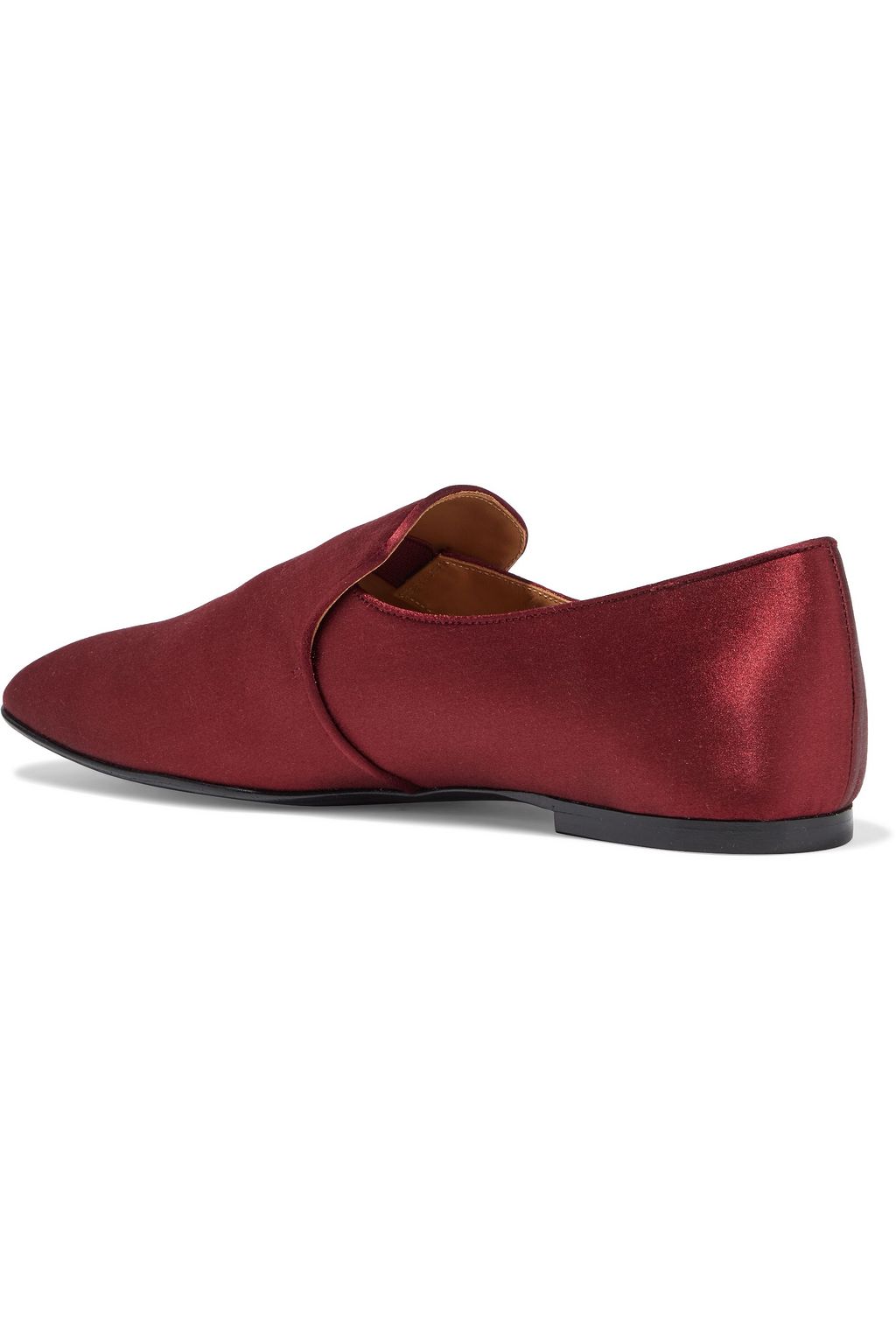 THE ROW Alys satin loafers