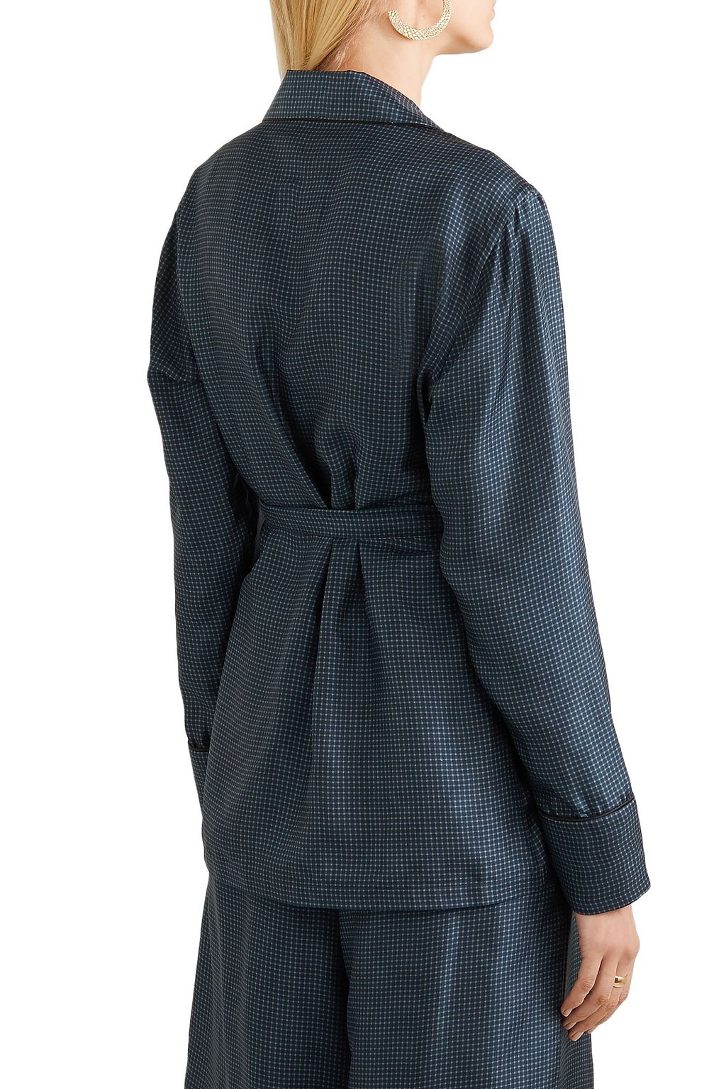 GIULIVA HERITAGE The Giulietta belted modal-blend terry shirt