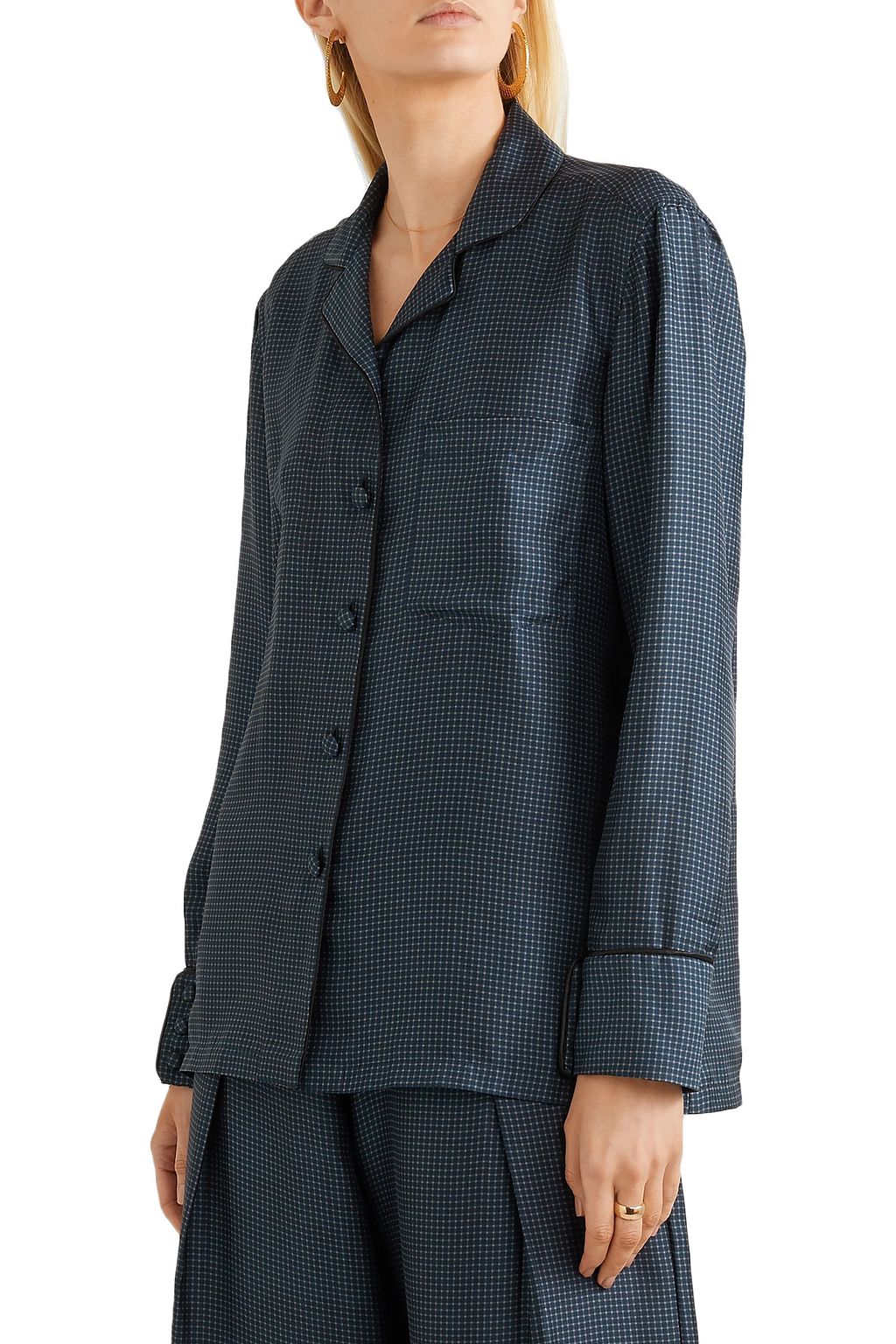 GIULIVA HERITAGE The Giulietta belted modal-blend terry shirt