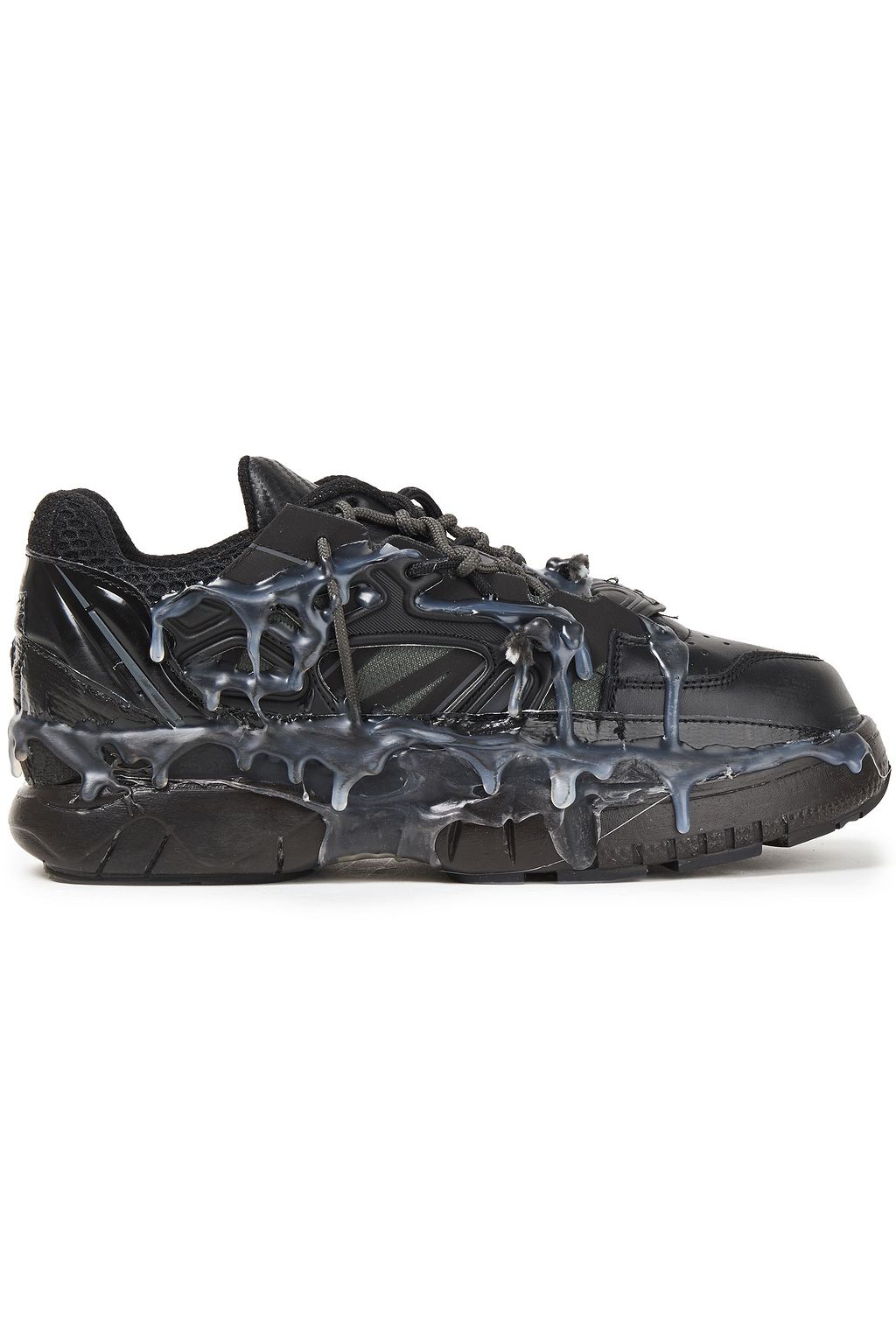 maison margiela fusion leather and mesh