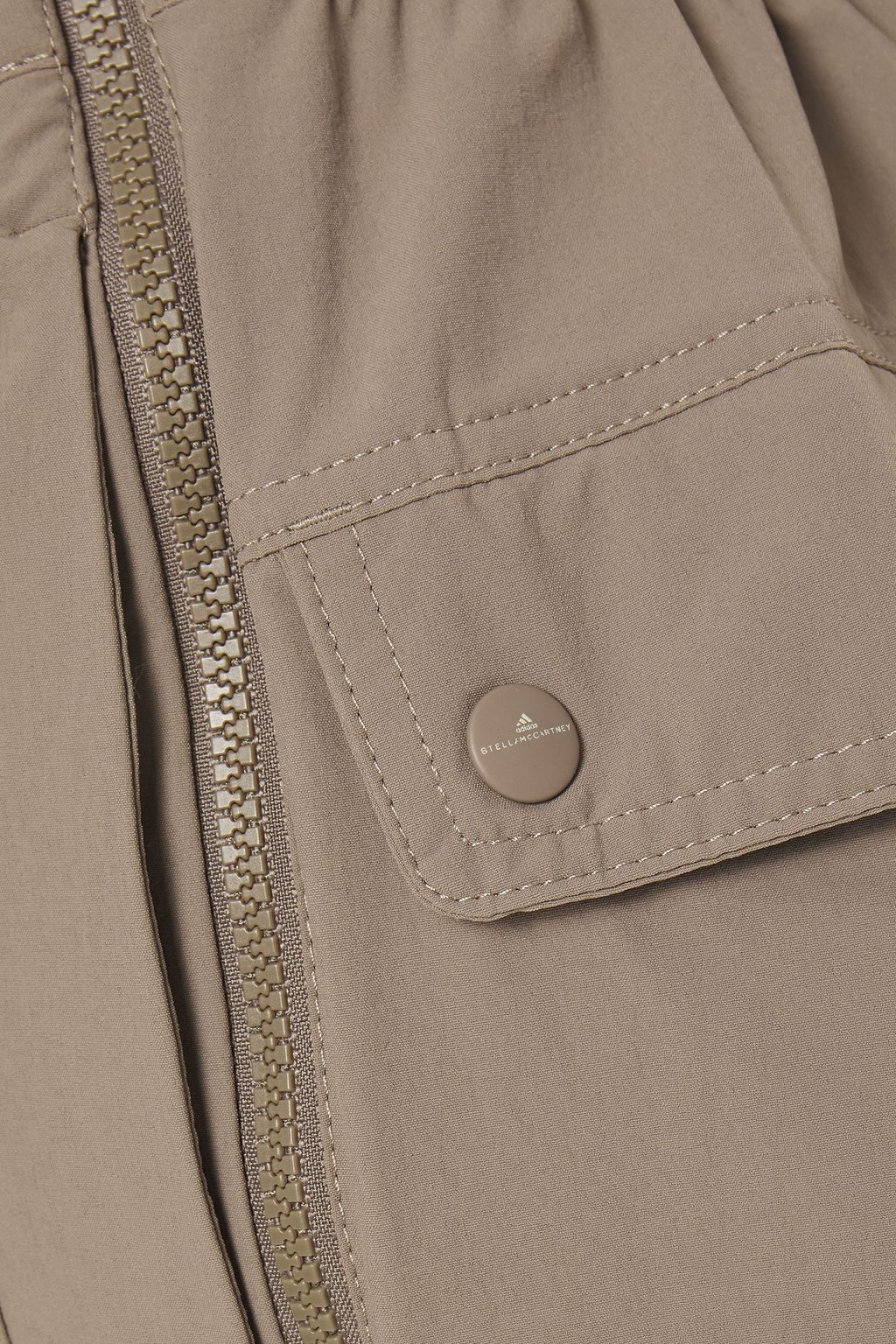 ADIDAS BY STELLA MCCARTNEY Mesh-trimmed shell track pants