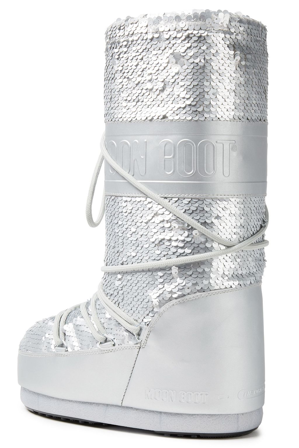 MOON BOOT Sequined shell snow boots