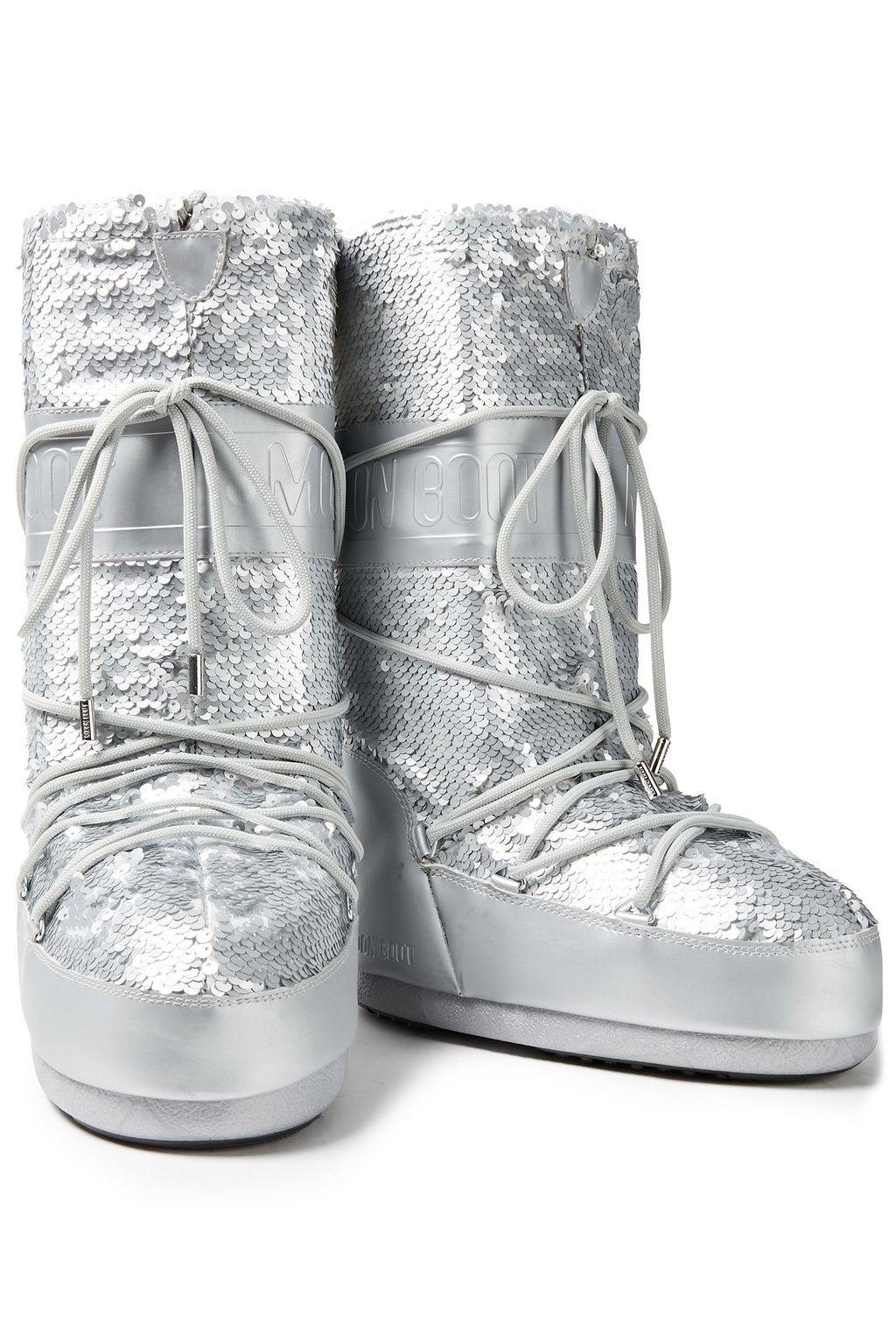 MOON BOOT Sequined shell snow boots