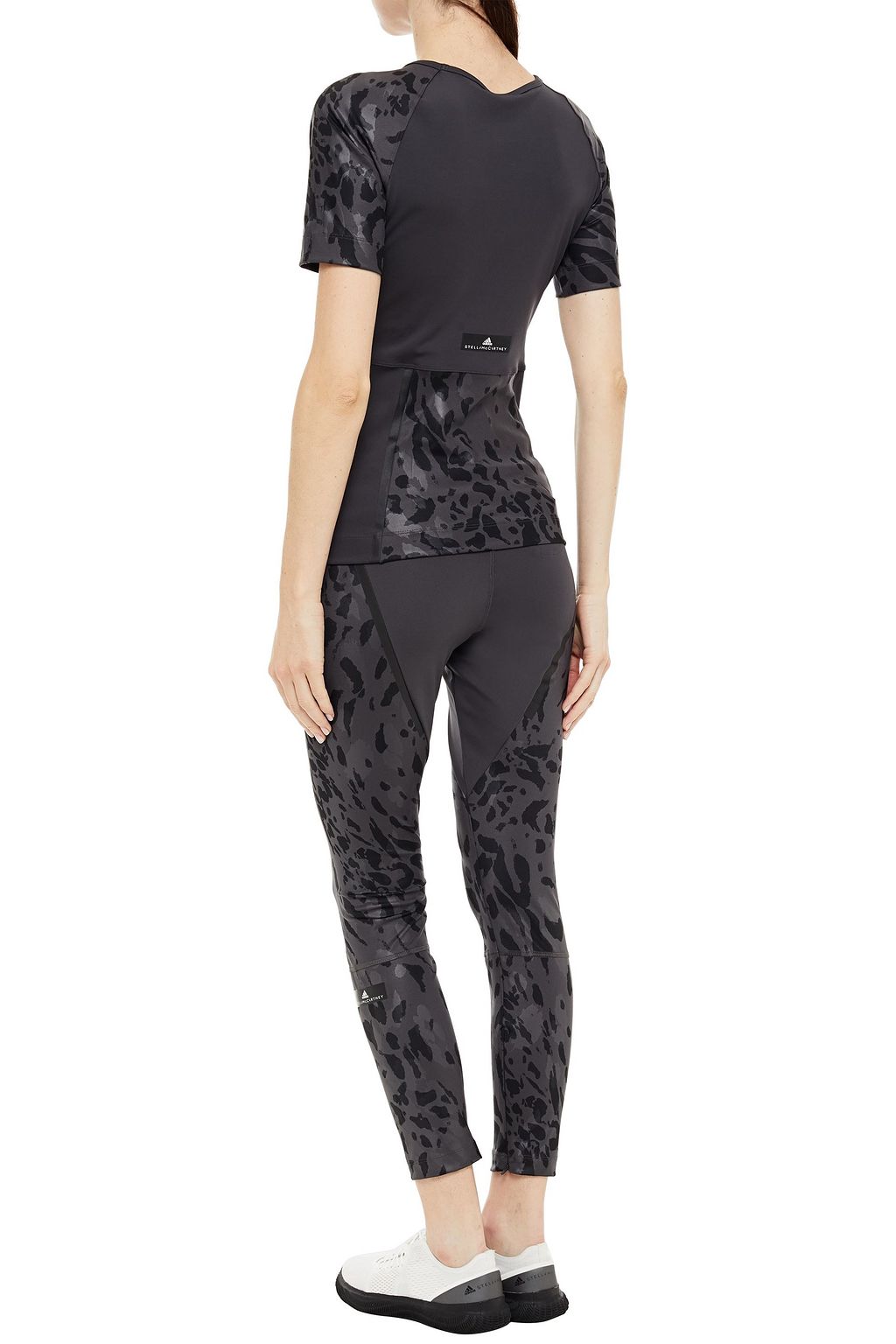 ADIDAS BY STELLA MCCARTNEY Printed stretch top