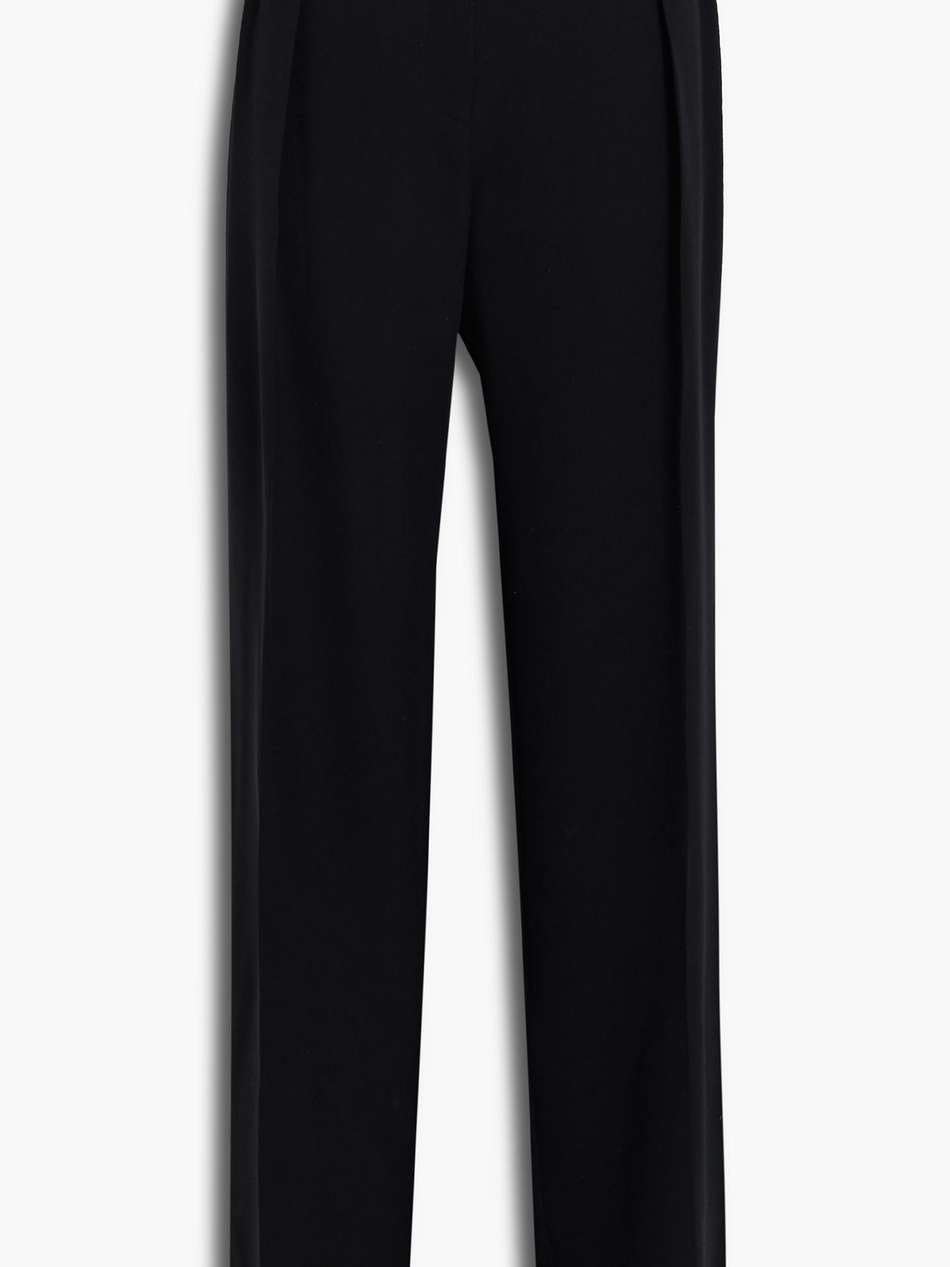 silk wide-leg pants