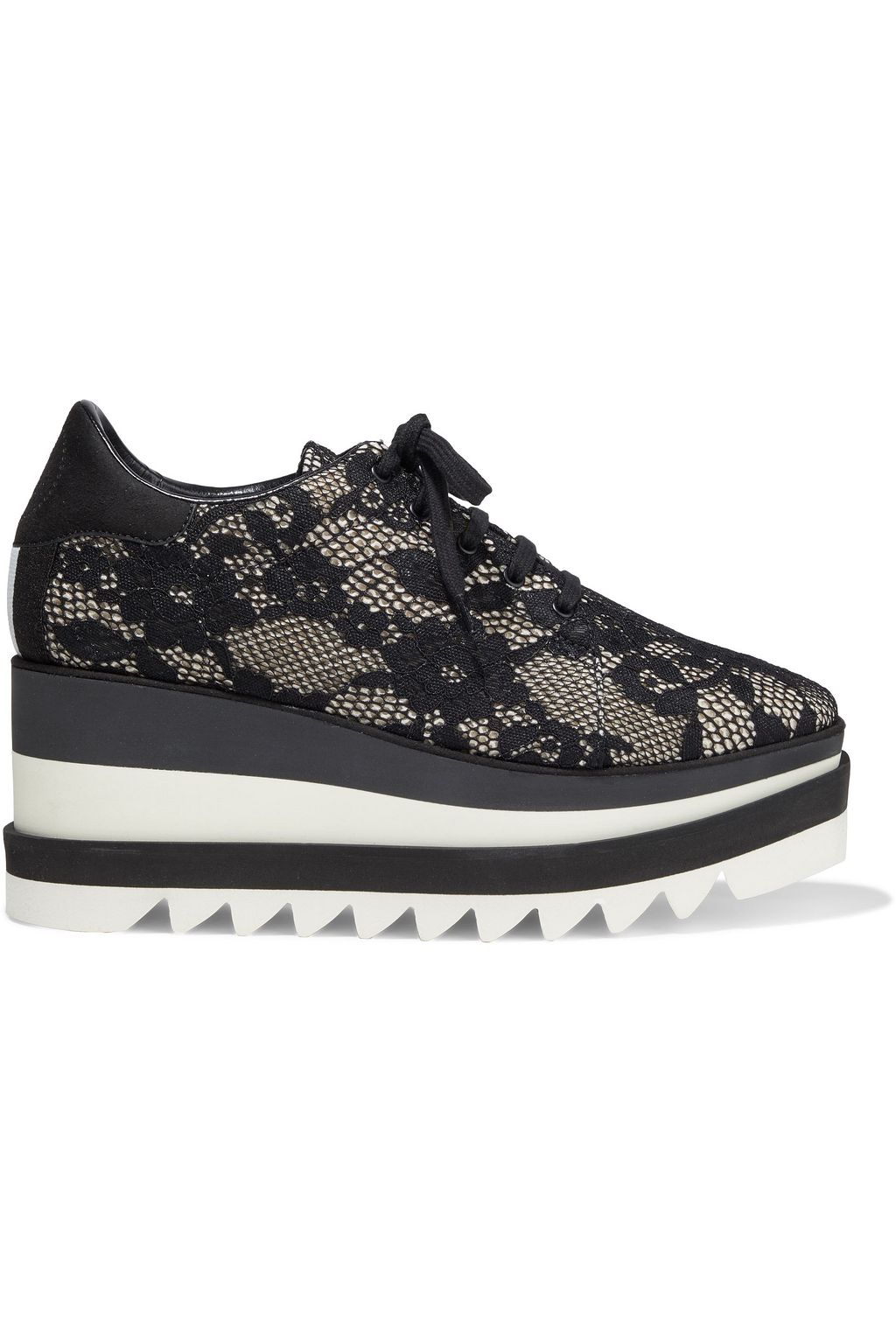 lace platform sneakers