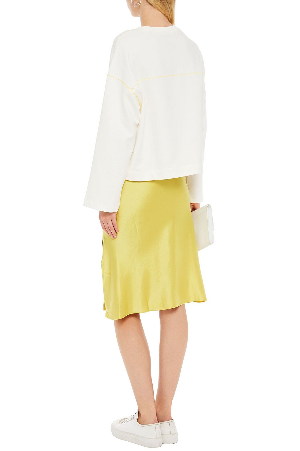 ATM ANTHONY THOMAS MELILLO Embroidered French cotton-terry sweatshirt