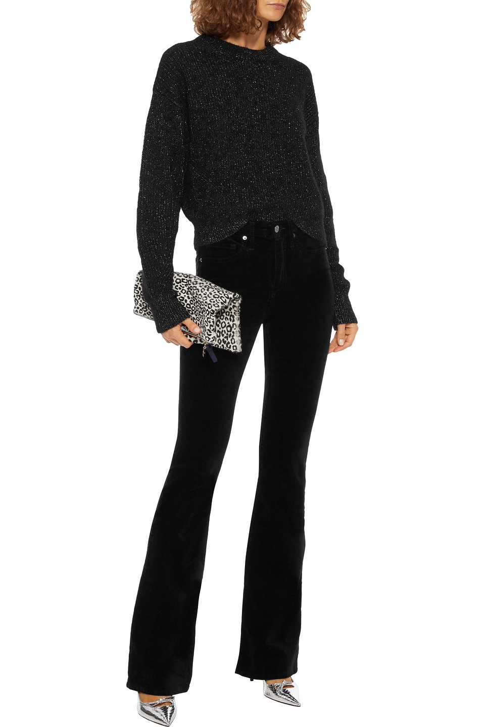 Veronica Beard Melinda Metallic Brushed 
