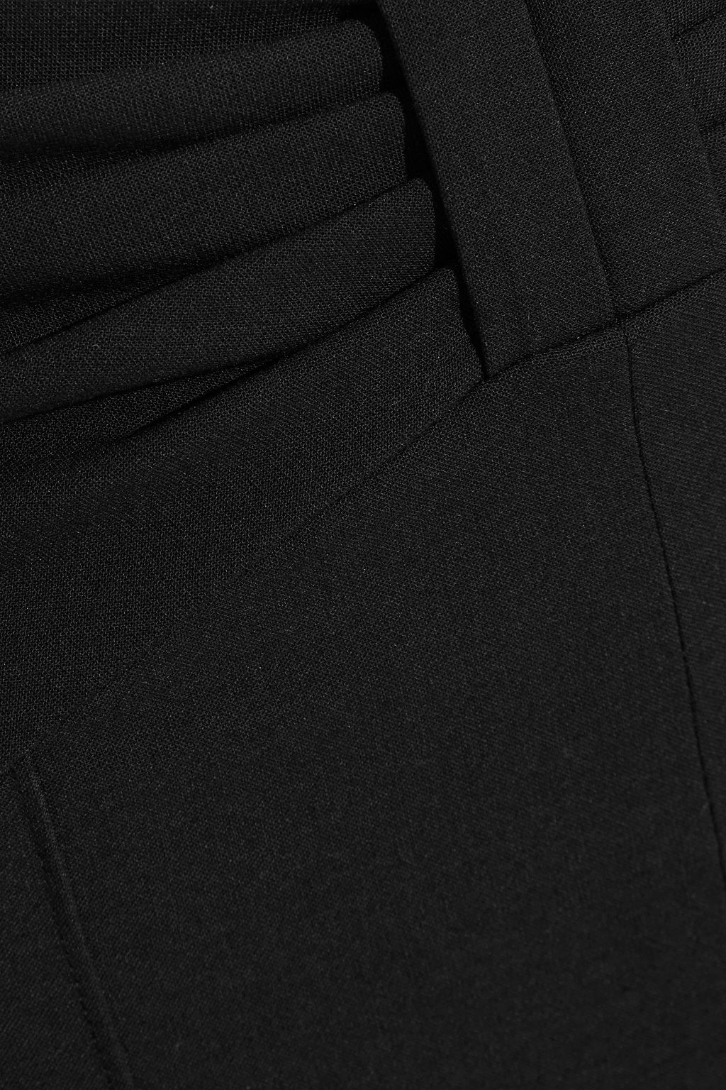 VERONICA BEARD Ferdinand bow-detailed cady skinny pants