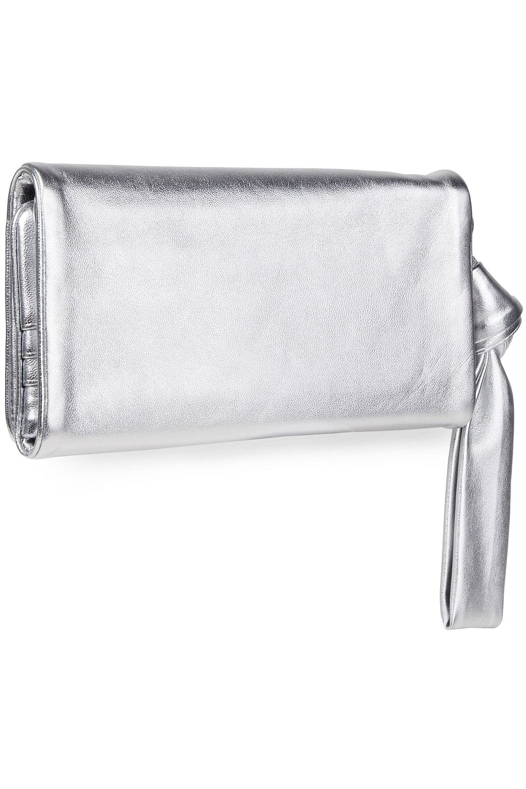 TORY BURCH Metallic leather wallet