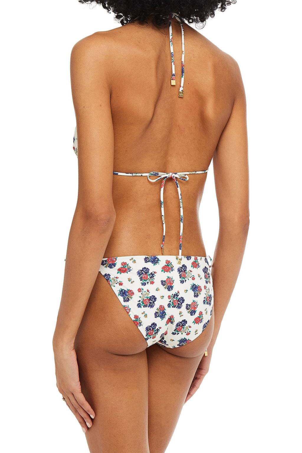 TORY BURCH Polka-dot triangle bikini