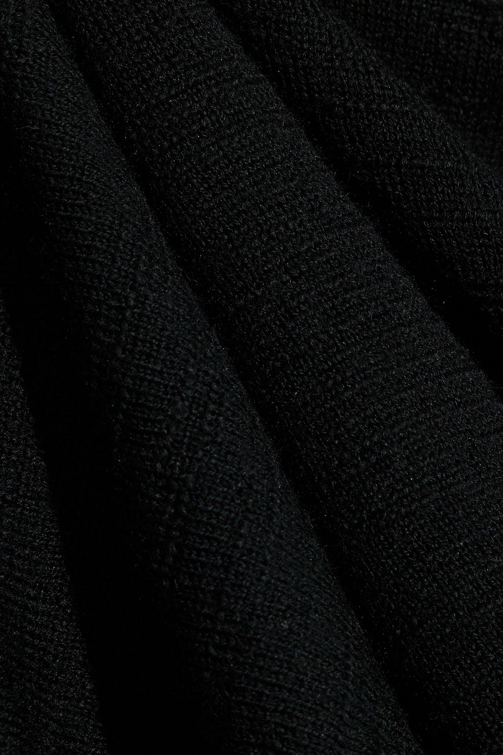 VERONICA BEARD Charlene shirred striped merino wool sweater