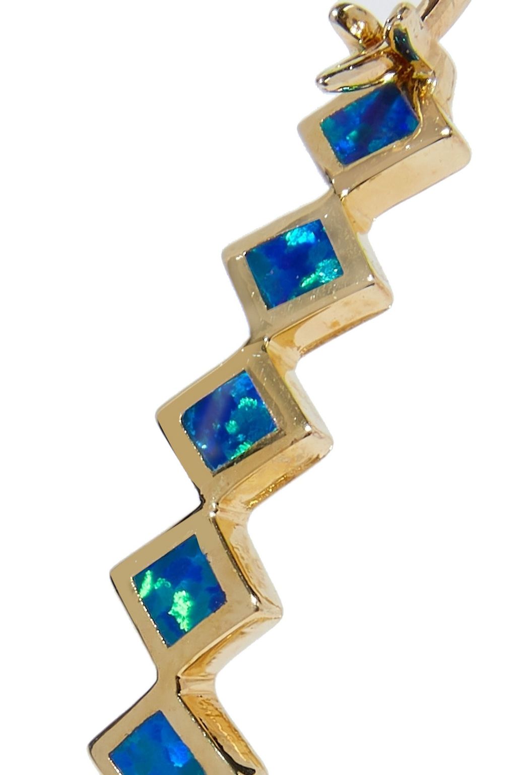 NOIR JEWELRY 14-karat gold-plated resin hoop earrings