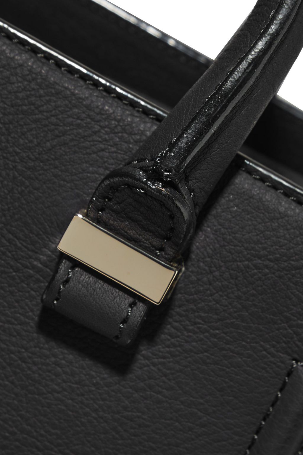VICTORIA BECKHAM Victoria mini textured-leather tote