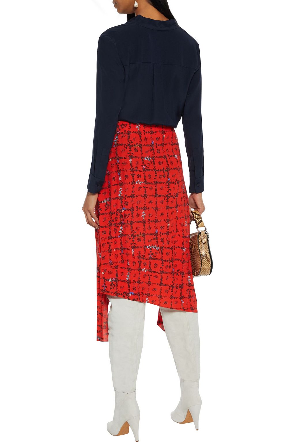 DIANE VON FURSTENBERG Sanorah silk crepe de chine blouse