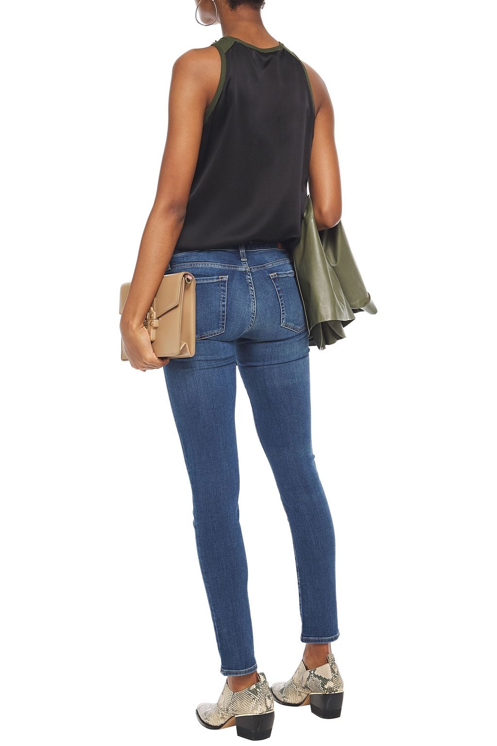7 FOR ALL MANKIND Pyper low-rise skinny jeans