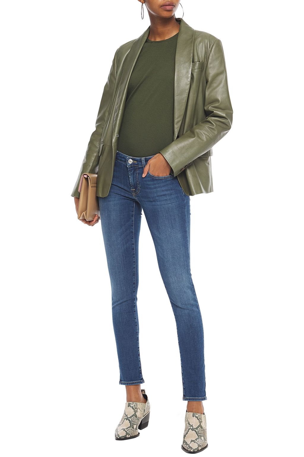 7 FOR ALL MANKIND Pyper low-rise skinny jeans