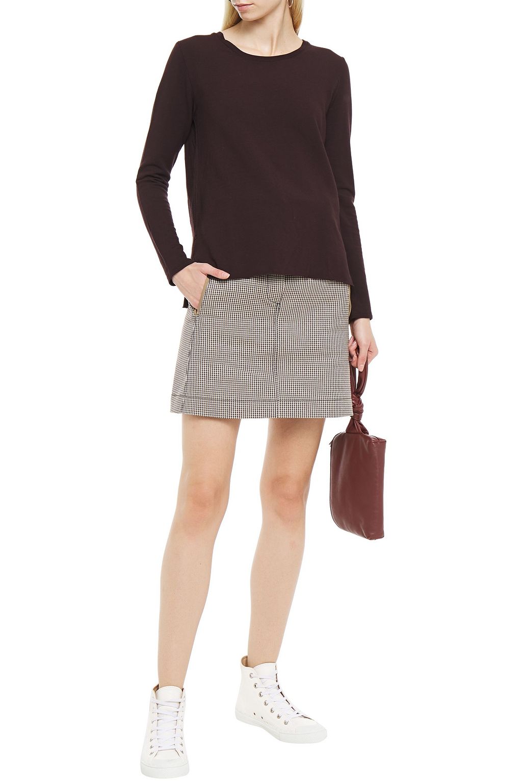 MAJESTIC FILATURES Stretch-jersey top