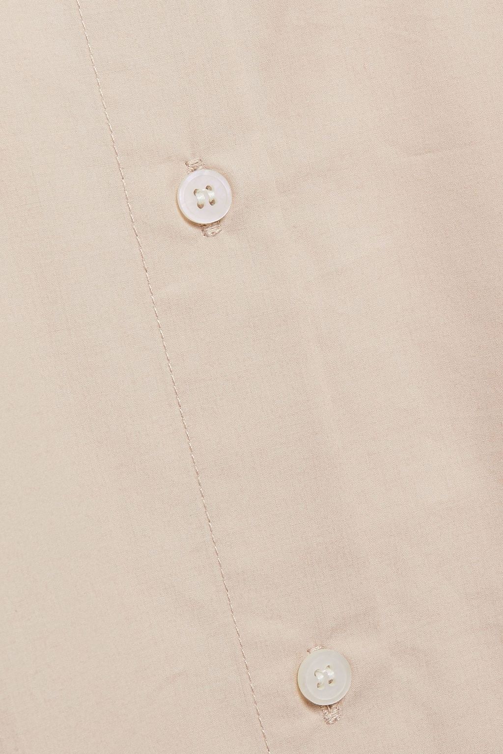 LEE MATHEWS Carter oversized cotton and Tencel-blend poplin shirt dress