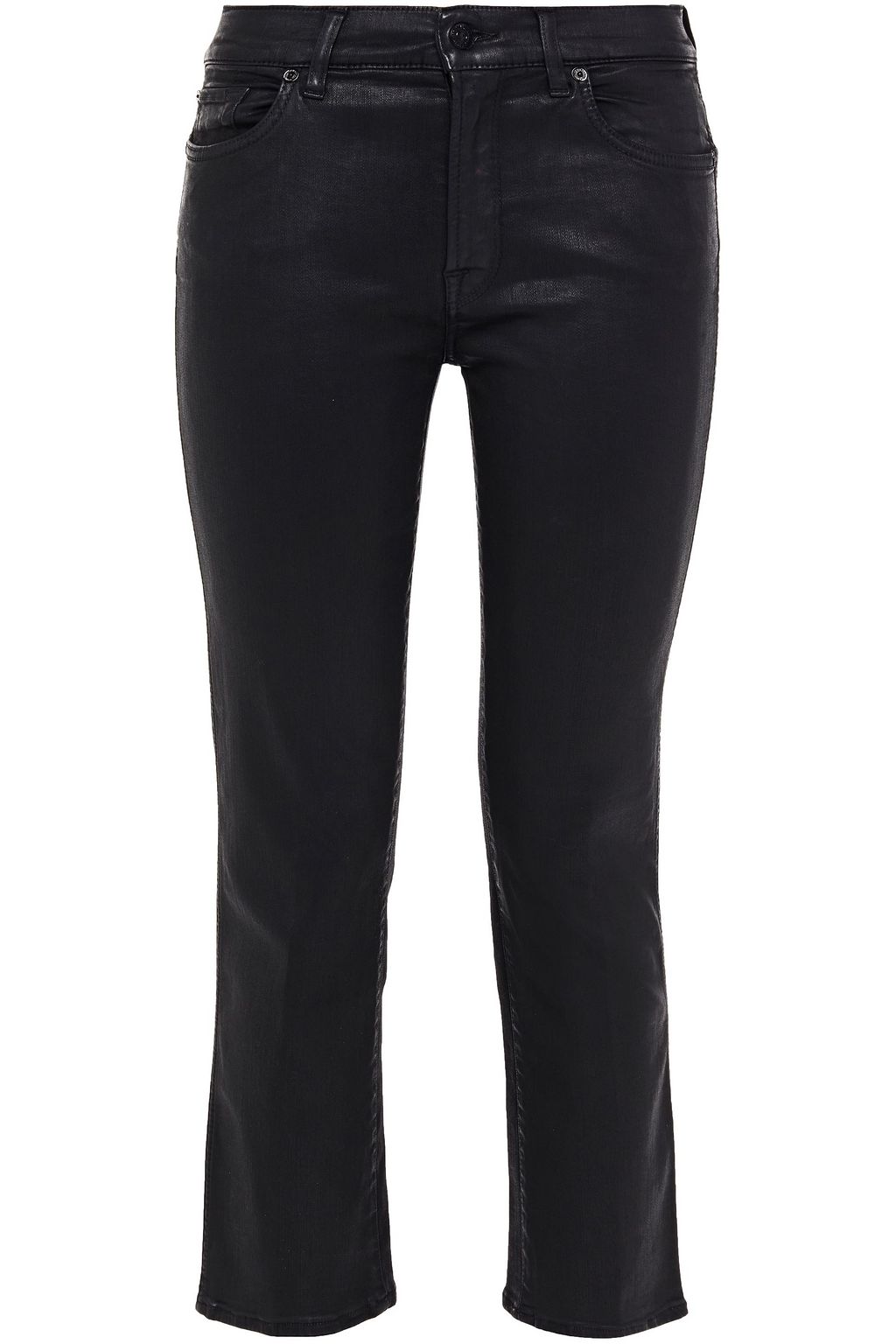 low rise black flare jeans