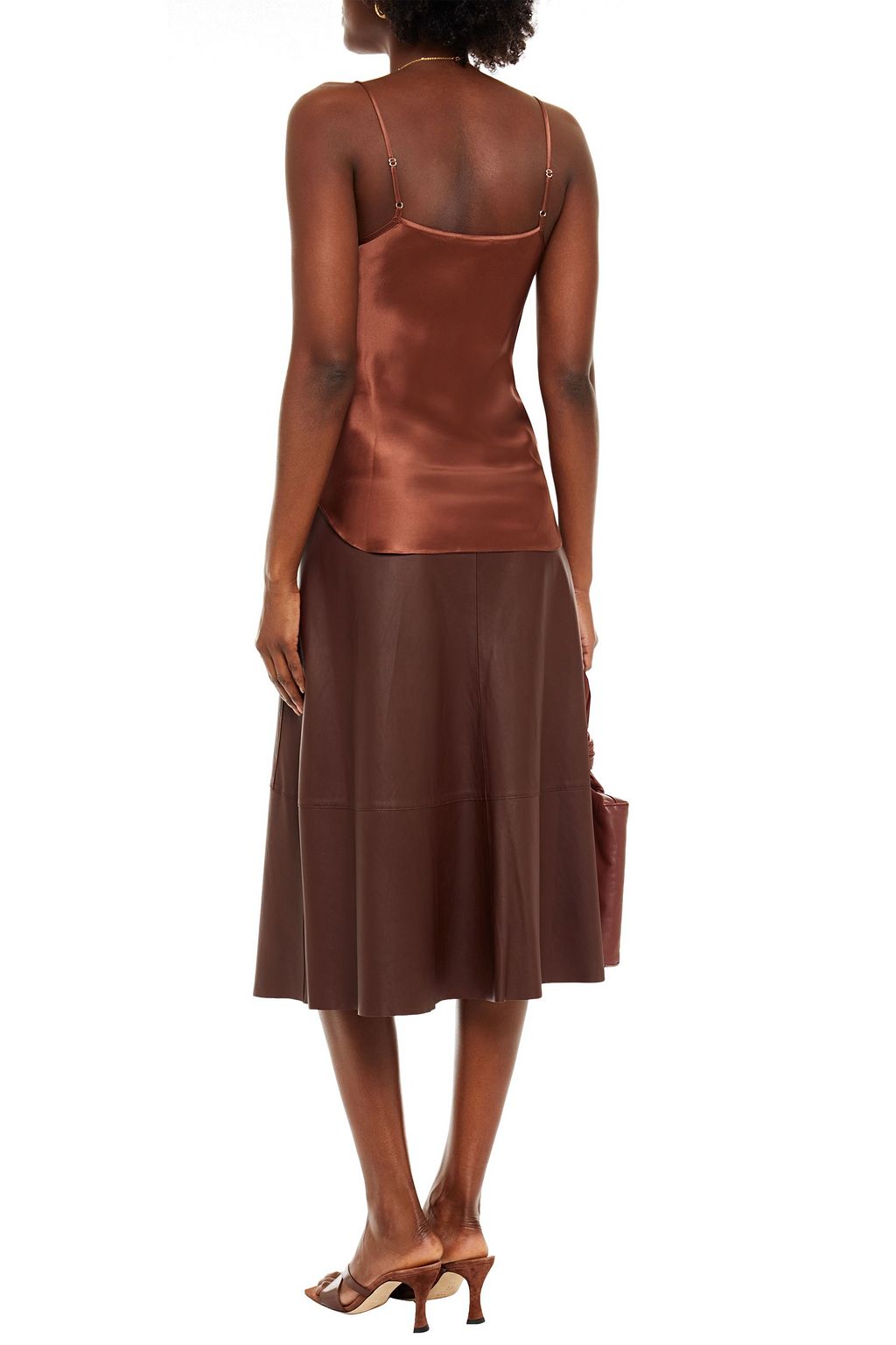 LEE MATHEWS Stella silk-satin camisole