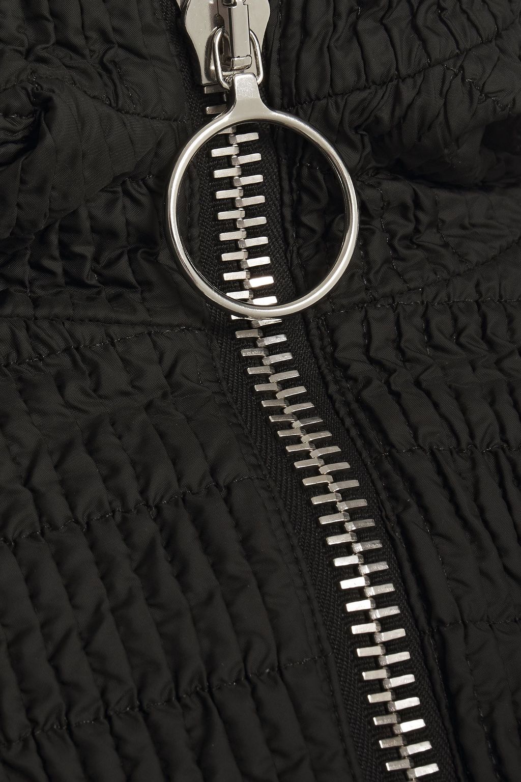 IENKI IENKI Plissé-shell hooded jacket