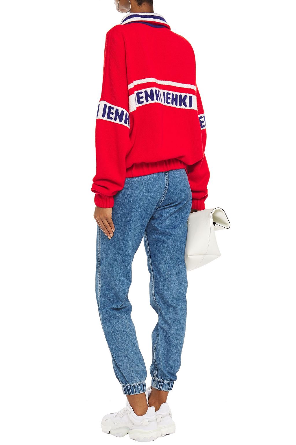 IENKI IENKI Merino wool and cashmere-blend jacquard sweater