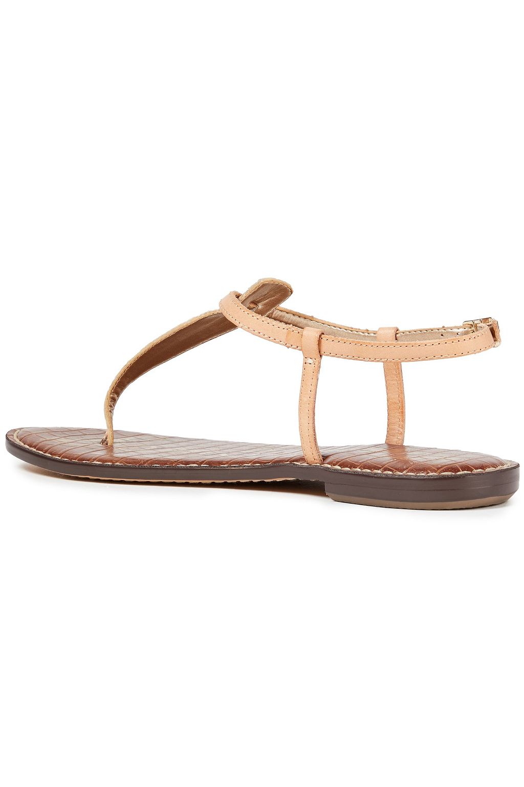 SAM EDELMAN Gigi snake-effect leather sandals