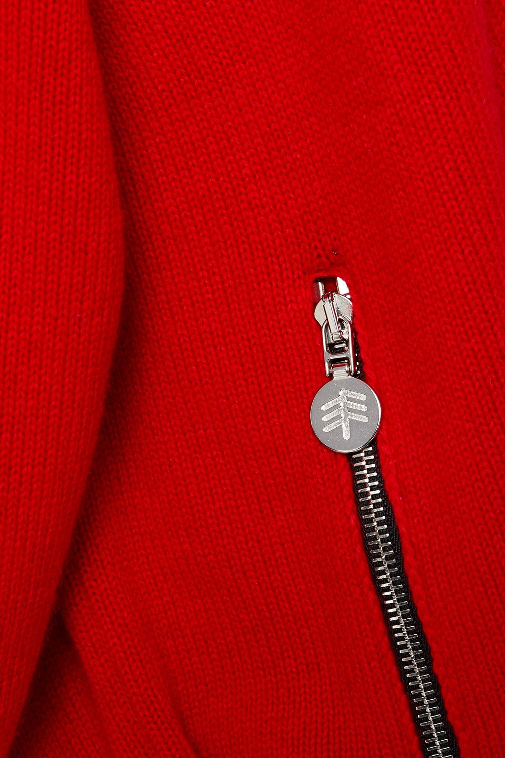 IENKI IENKI Merino wool and cashmere-blend logo-jacquard cardigan
